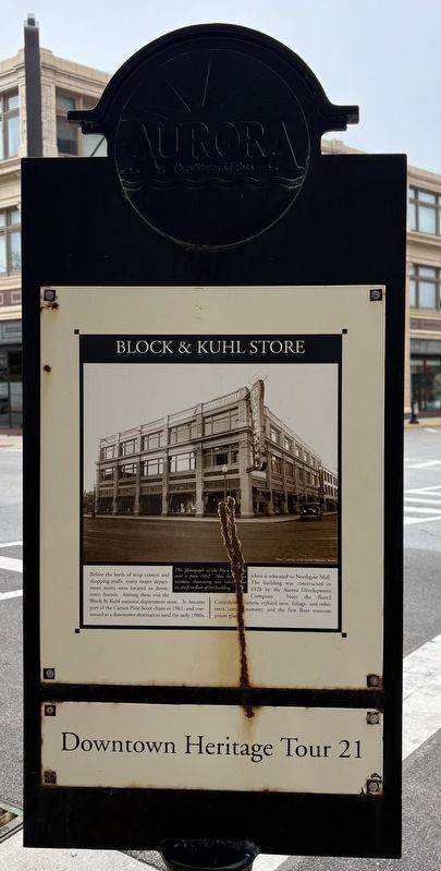 Block & Kuhl Store Marker image. Click for full size.