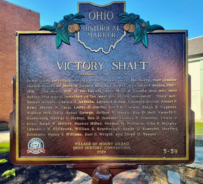 Victory Shaft Marker image. Click for full size.