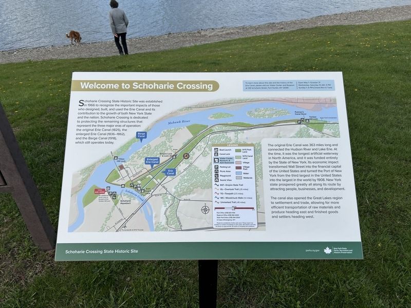 Welcome to Schoharie Crossing Marker. Click for full size. Welcome to Schoharie Crossing Marker image. Click for full size.
