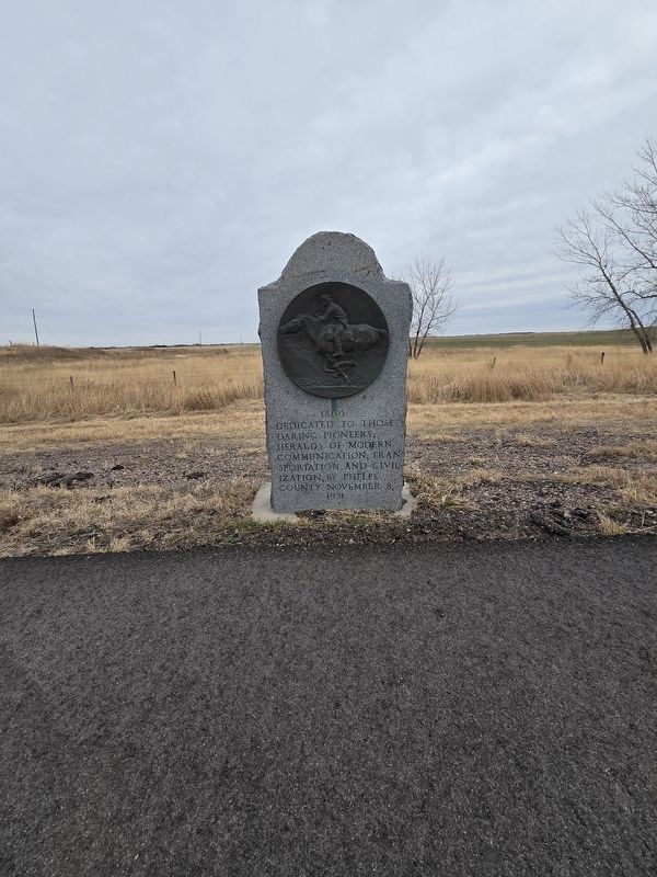 Pony Express. Click for full size. Pony Express image. Click for full size.