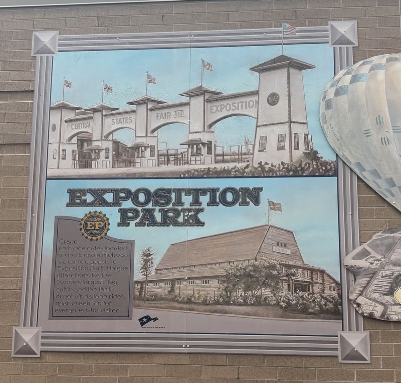 Exposition Park Marker. Click for full size. Exposition Park Marker image. Click for full size.