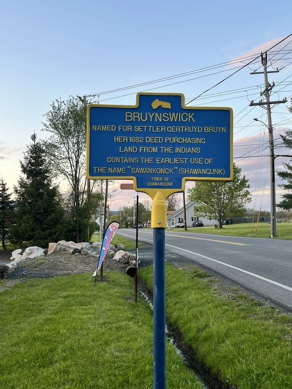Bruynswick Marker. Click for full size. Bruynswick Marker image. Click for full size.