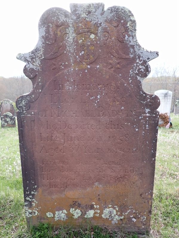 Lucy Dudley Baldwin gravestone. Click for full size. Lucy Dudley Baldwin gravestone image. Click for full size.