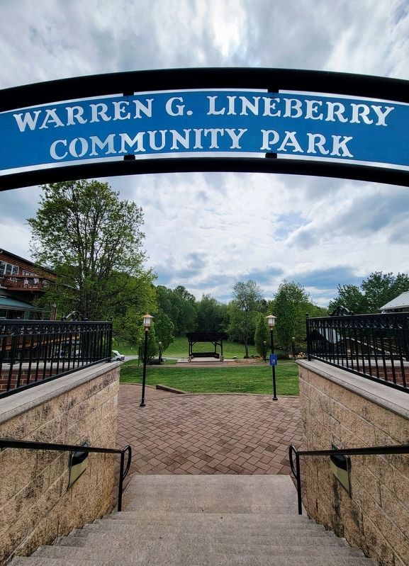 Warren G. Lineberry Community Park image. Click for full size.