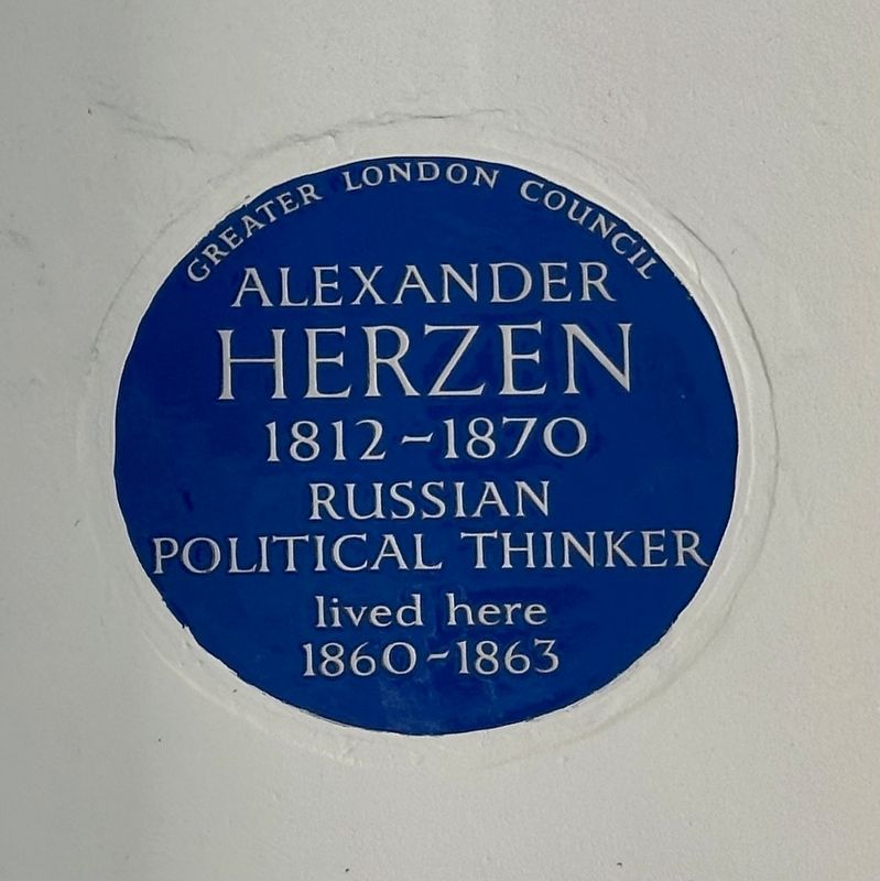 Alexander Herzen Marker image. Click for full size.