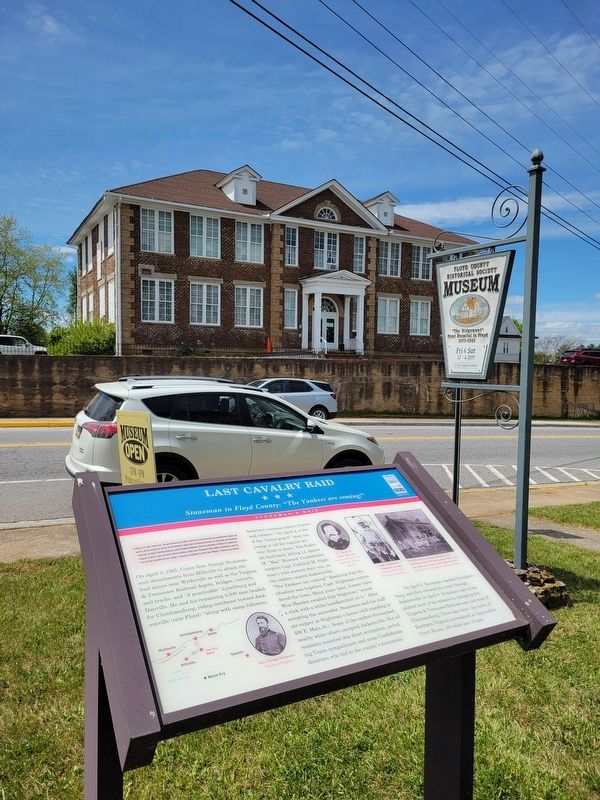 Last Cavalry Raid Marker. Click for full size. Last Cavalry Raid Marker image. Click for full size.