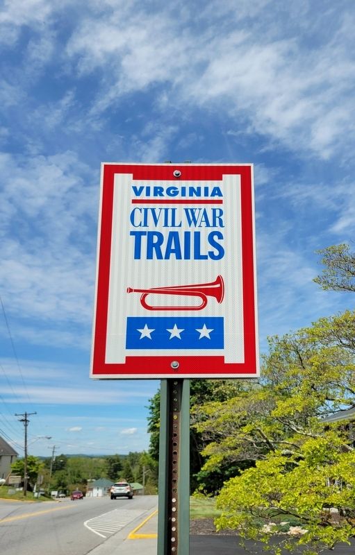 Civil War Trails Sign. Click for full size. Civil War Trails Sign image. Click for full size.