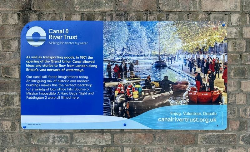 Grand Union Canal Marker image. Click for full size.