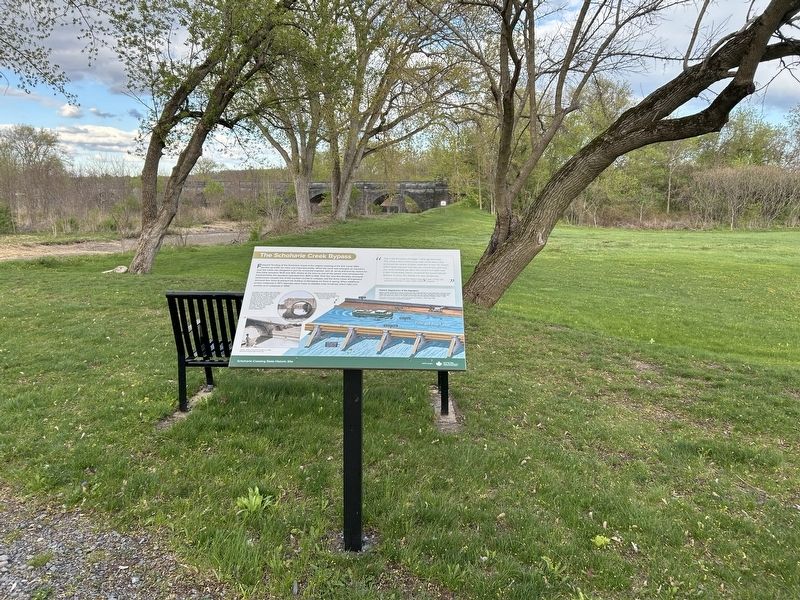 The Schoharie Creek Bypass Marker image. Click for full size.
