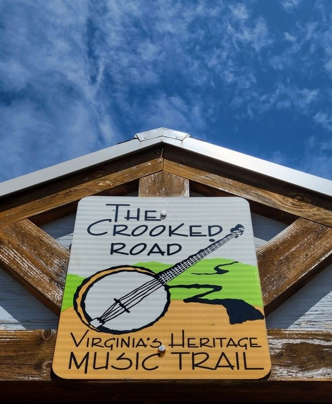 The Crooked Road Trail Sign. Click for full size. The Crooked Road Trail Sign image. Click for full size.