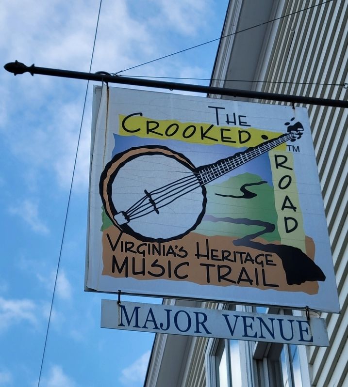 The Crooked Road Trail Sign. Click for full size. The Crooked Road Trail Sign image. Click for full size.