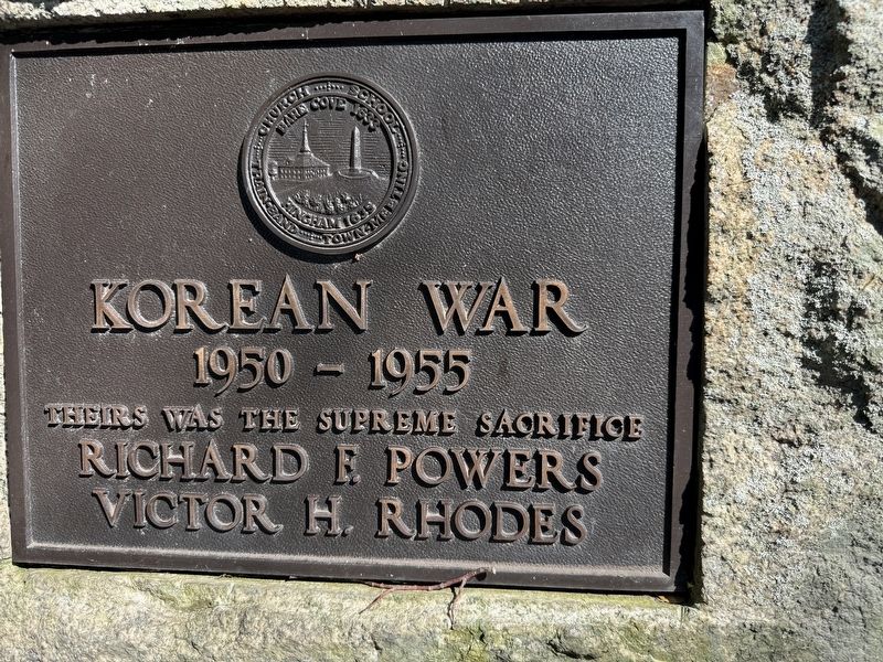 Korean War Marker image. Click for full size.