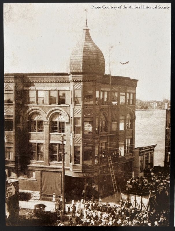 Close-up of the historical photo on the marker image. Click for full size.