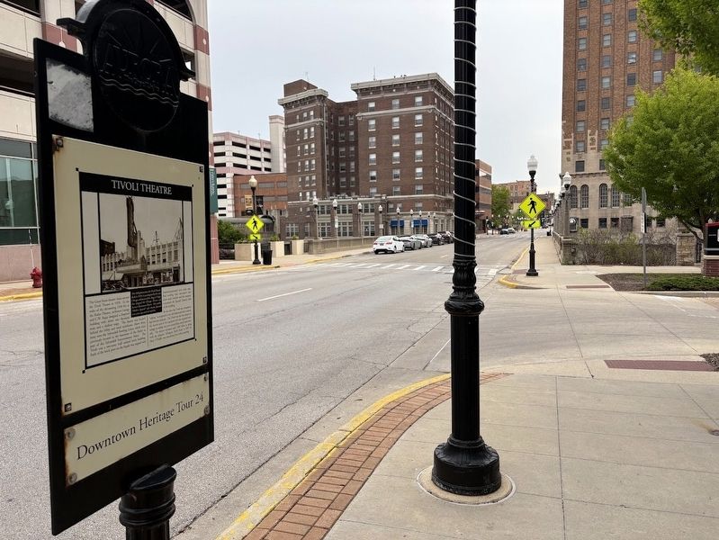 Tivoli Theatre Marker image. Click for full size.