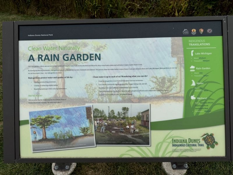 Example sign on the Indigenous Cultural Trail that includes Indigenous translations. Click for full size. Example sign on the Indigenous Cultural Trail that includes Indigenous translations image. Click for full size.