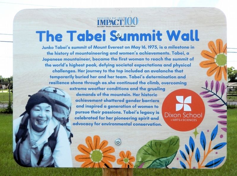 The Tabei Summit Wall Marker. Click for full size. The Tabei Summit Wall Marker image. Click for full size.