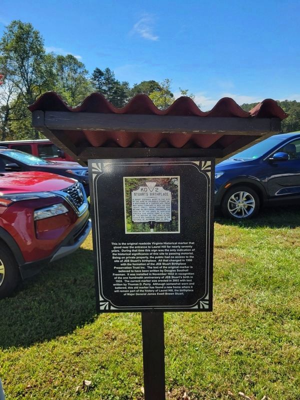 Stuart's Birthplace Marker Marker image. Click for full size.