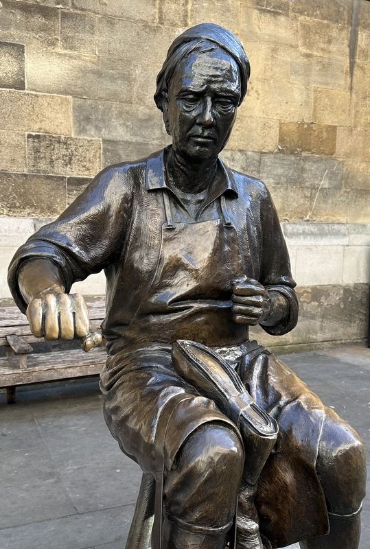 The Cordwainer - detail. Click for full size. The Cordwainer - detail image. Click for full size.