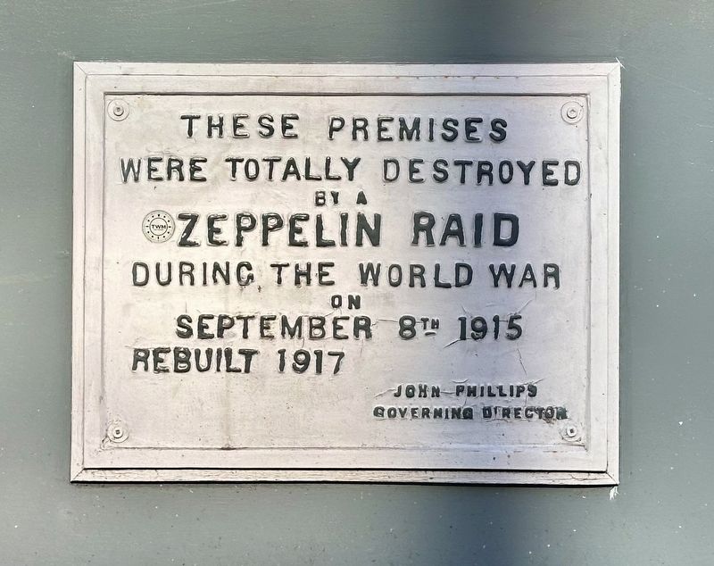 Zeppelin Raid Marker image. Click for full size.