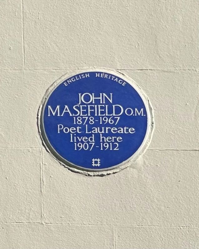 John Masefield Marker image. Click for full size.