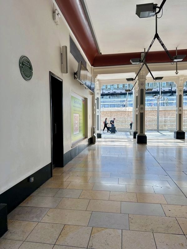 Windrush Generation Marker - wide view image. Click for full size.