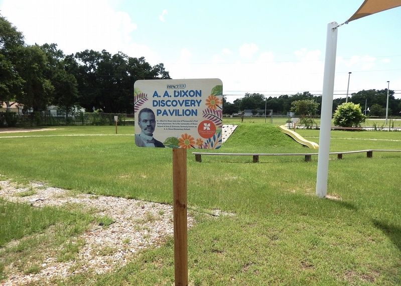 A. A. Dixon Discovery Pavilion Marker image. Click for full size.