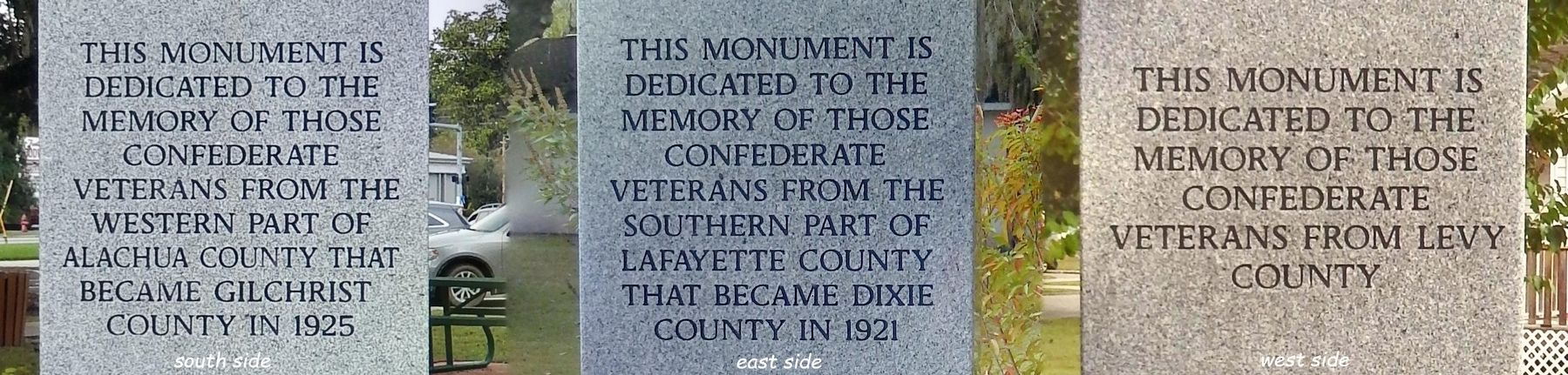 Confederate Veterans Monument. Click for full size. Confederate Veterans Monument image. Click for full size.