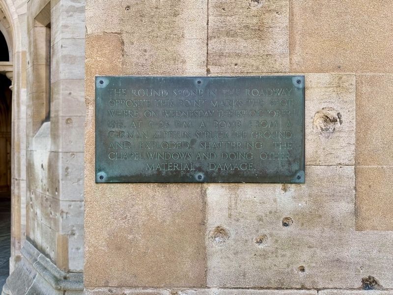 Zeppelin Bomb Damage Marker image. Click for full size.