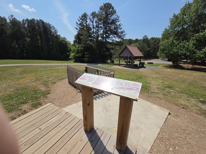 The 19th Century View from the Miller Shaft Marker image. Click for full size.