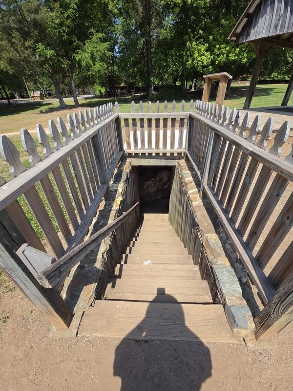 Steps into the Miller Shaft image. Click for full size.