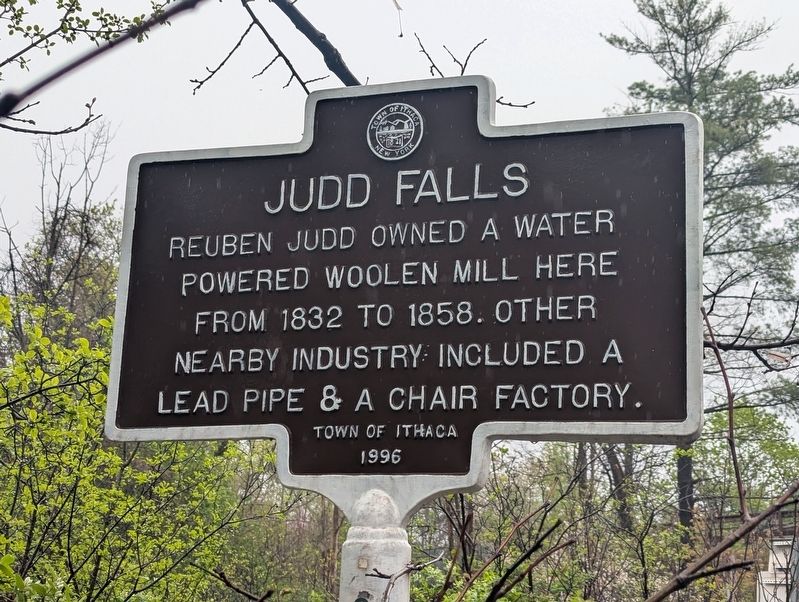 Judd Falls Marker. Click for full size. Judd Falls Marker image. Click for full size.
