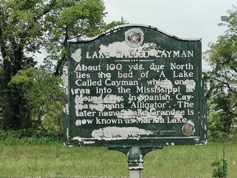 A Lake Called Cayman Marker. Click for full size. A Lake Called Cayman Marker image. Click for full size.