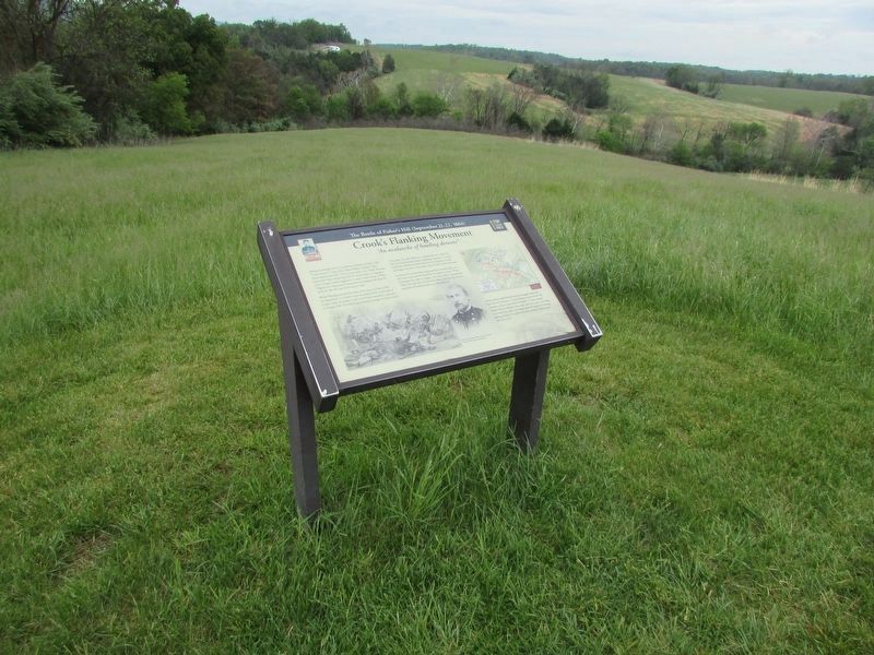 Crook's Flanking Movement Marker image. Click for full size.