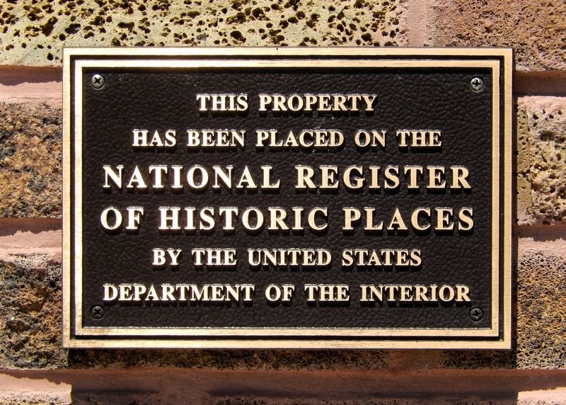 Landergin-Harrington House Marker image. Click for full size.