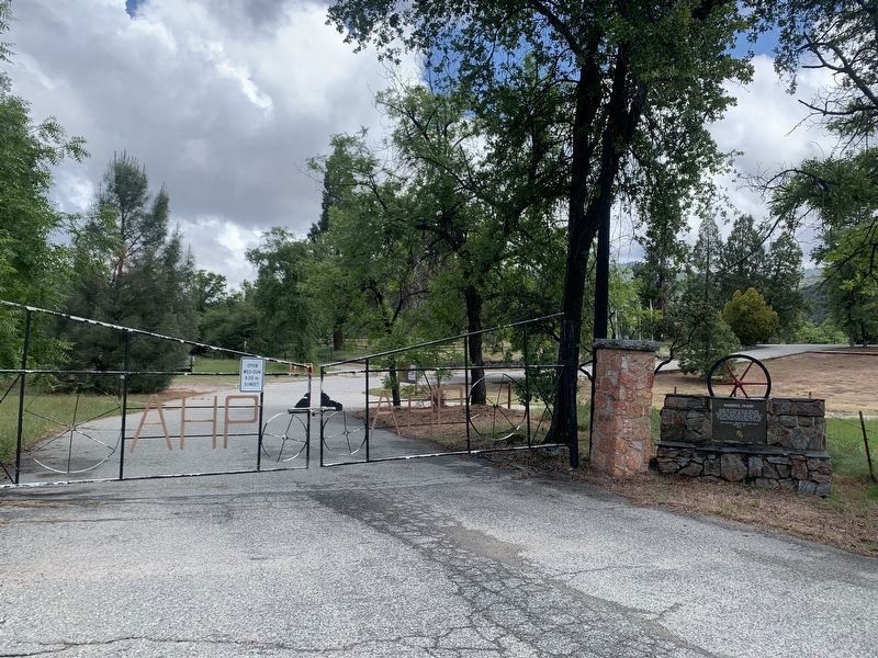 Ahwahnee Hills Regional Park with Ahwahnee Tavern Marker image. Click for full size.