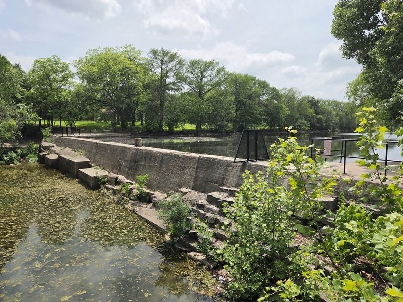 Boerne Dam Marker image. Click for full size.