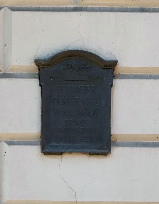 Spencer Perceval Marker. Click for full size. Spencer Perceval Marker image. Click for full size.