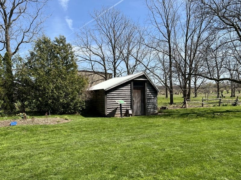 The Erland Lee Museum Chicken Coop, c. 1930 Marker. Click for full size. The Erland Lee Museum Chicken Coop, c. 1930 Marker image. Click for full size.