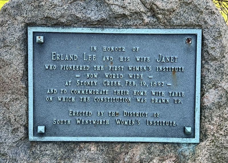 Erland Lee and His Wife Janet Marker. Click for full size. Erland Lee and His Wife Janet Marker image. Click for full size.