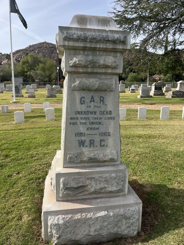 United Spanish War Veterans Memorial. Click for full size. United Spanish War Veterans Memorial image. Click for full size.