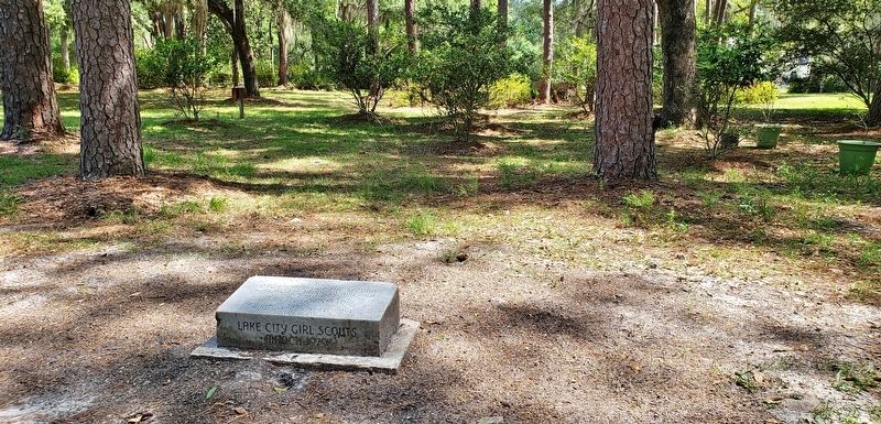 Commemorating the Organization of the Second Girl Scout Troop in America Marker. Click for full size. Commemorating the Organization of the Second Girl Scout Troop in America Marker image. Click for full size.