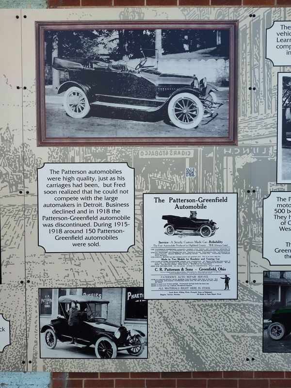 The C.R. Patterson & Sons Story Marker image. Click for full size.