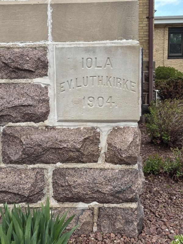 Cornerstone. Click for full size. Cornerstone image. Click for full size.