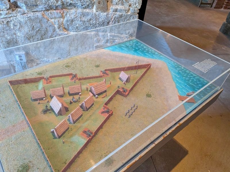 Fort Algernourne Diorama image. Click for full size.