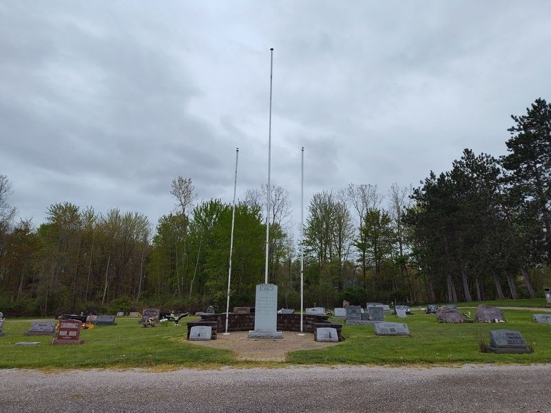 Harpersfield Township Veterans Memorial. Click for full size. Harpersfield Township Veterans Memorial image. Click for full size.