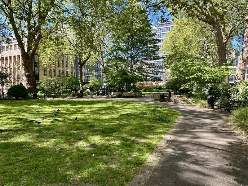 Red Lion Square Gardens. Click for full size. Red Lion Square Gardens image. Click for full size.