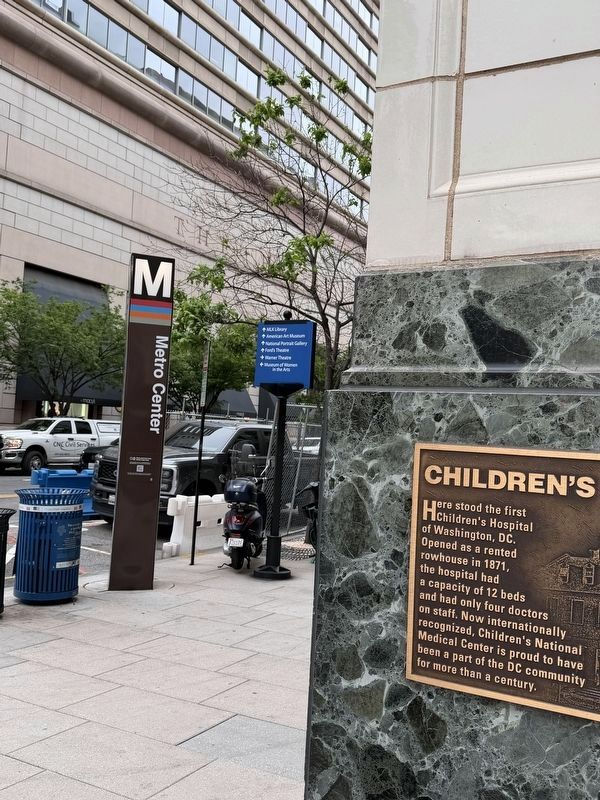 Children's Hospital Marker image. Click for full size.