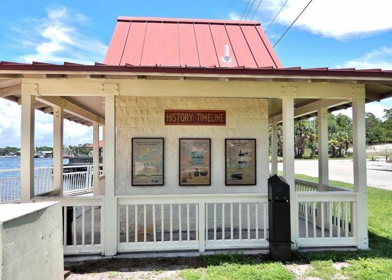 Carrabelle Riverwalk & Wharf Public Restrooms image. Click for full size.