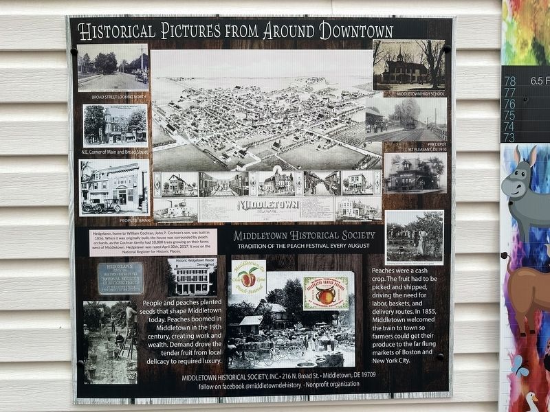 Historical Pictures from Around Downtown Marker image. Click for full size.