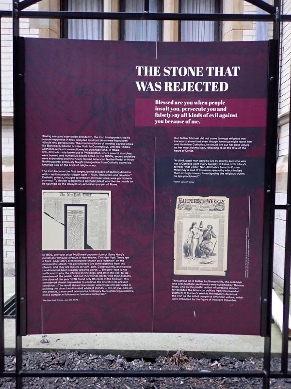 The Stone that was Rejected Marker image. Click for full size.